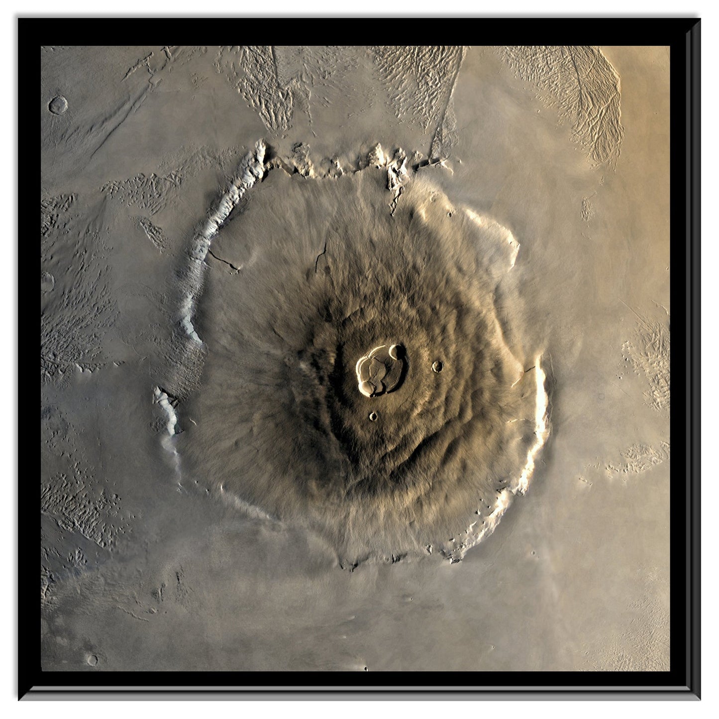 Largest Mountain of Mars - Olympus Mons