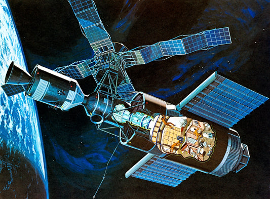 Artist's concept of Skylab space station