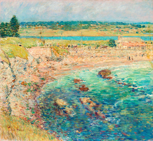 Bailey’s Beach, Newport, R.I. (1901) by Frederick Childe Hassam