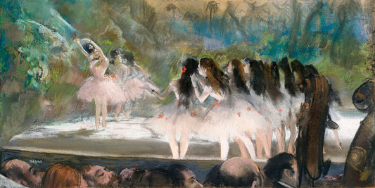 Ballet at the Paris Opéra (1877) by Edgar Degas