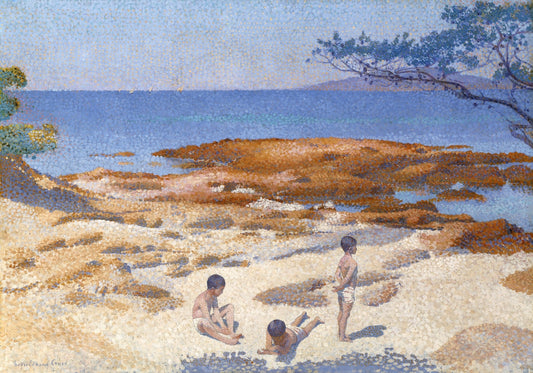 Beach at Cabasson (1891–1892) by Henri-Edmond Cross