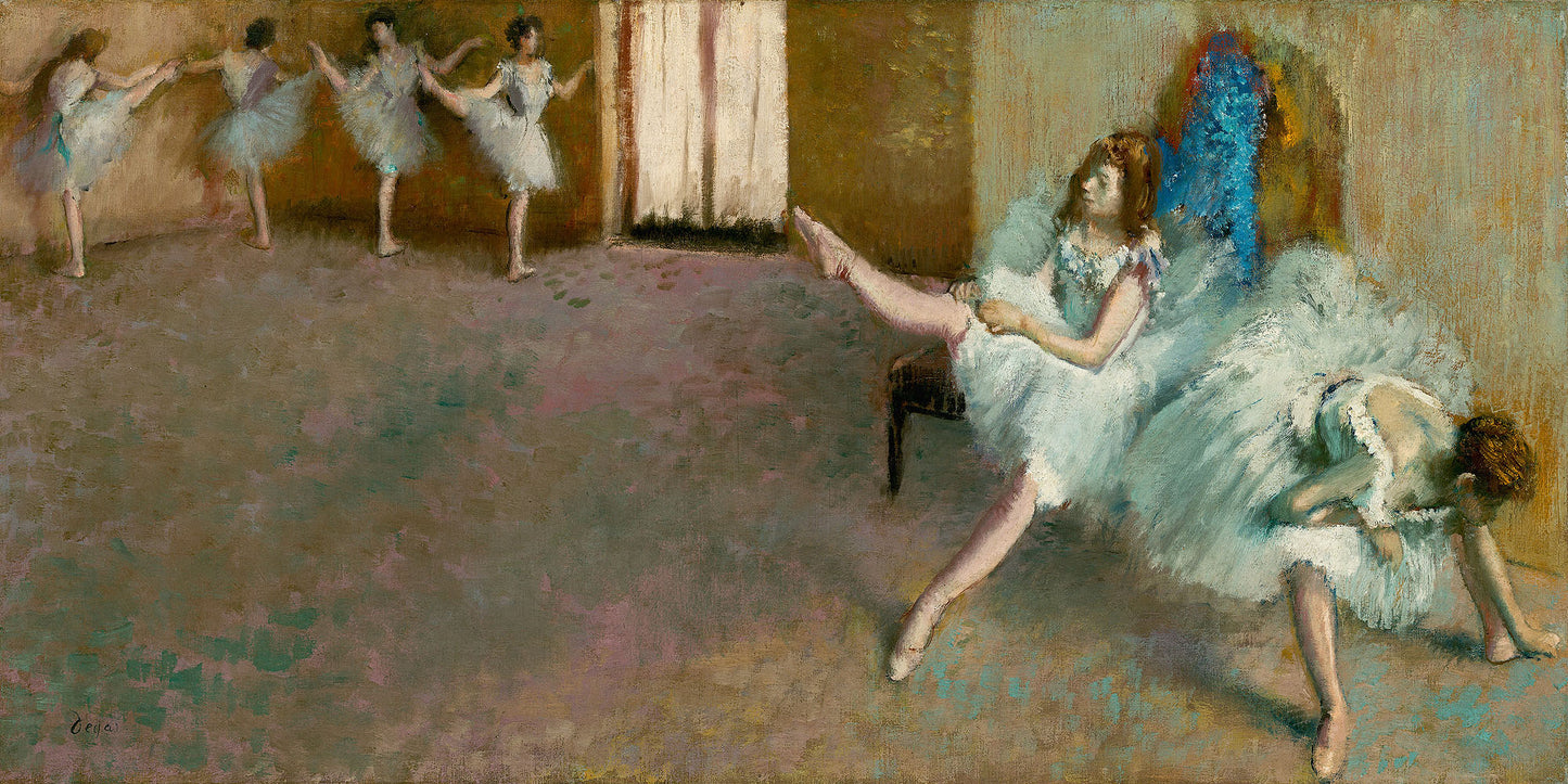 Before the Ballet (ca. 1890–1892) by Edgar Degas