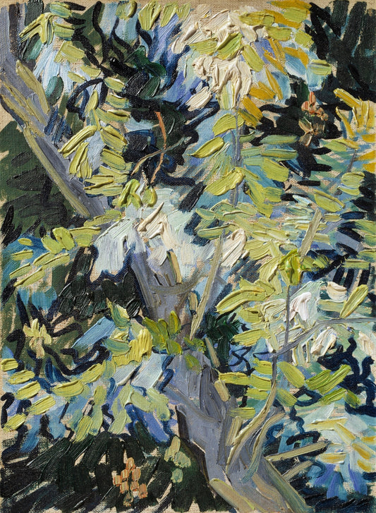 Blossoming Acacia Branches (1890) by Vincent van Gogh
