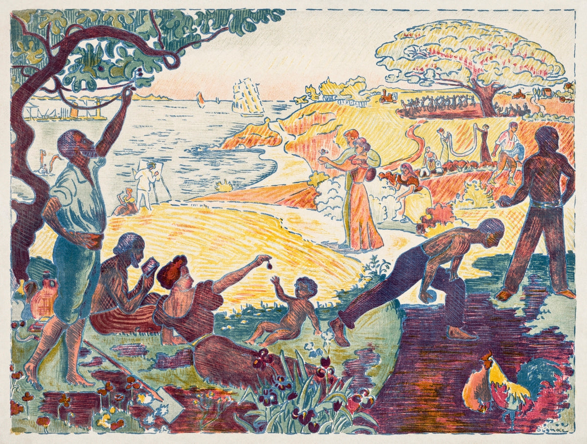 Harmonious Times (ca. 1895–1896) by Paul Signac