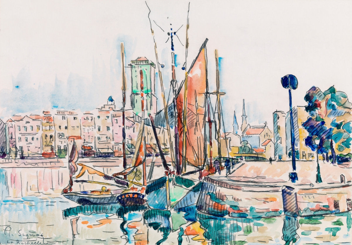 La Rochelle (1911) by Paul Signac