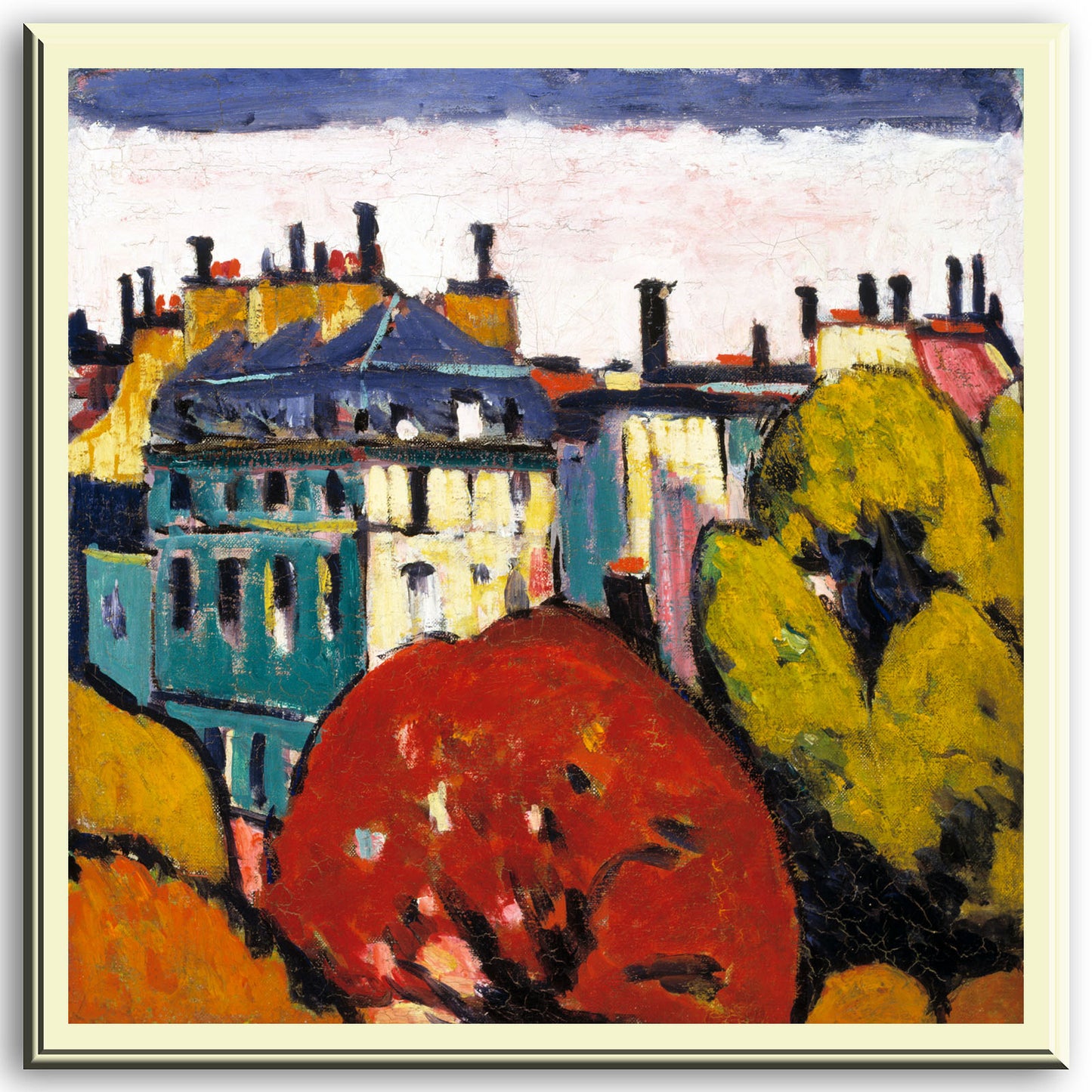Landscape, Paris (1912–1914) by Henry Sayen