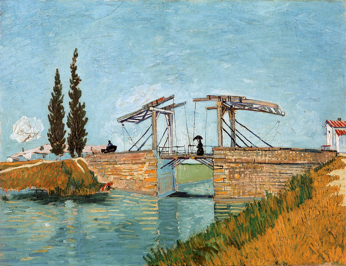 Langlois Bridge at Arles (1888) by Vincent van Gogh