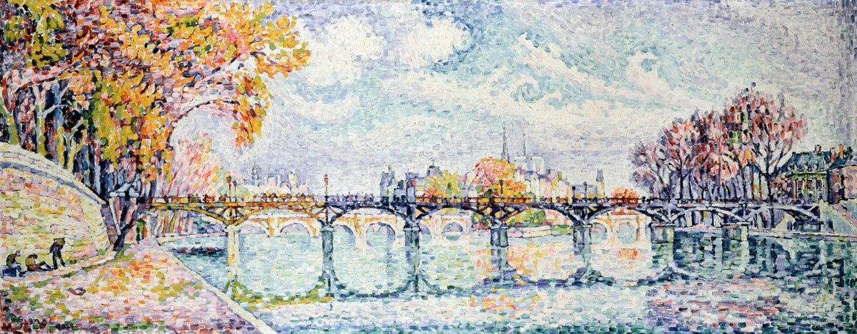 Le pont des Arts (1928) by Paul Signac