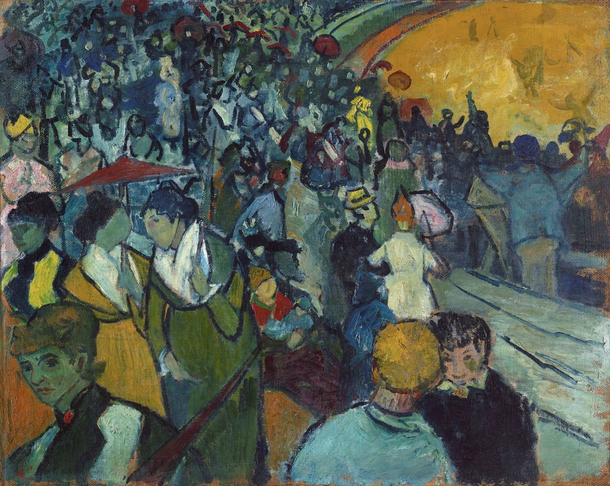 Les Arènes (1888) by Vincent van Gogh