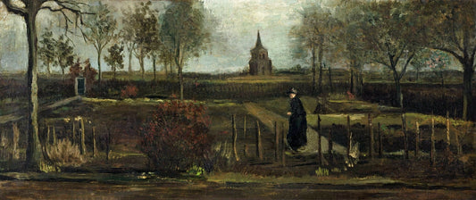 The Parsonage Garden at Nuenen (1884) by Vincent van Gogh