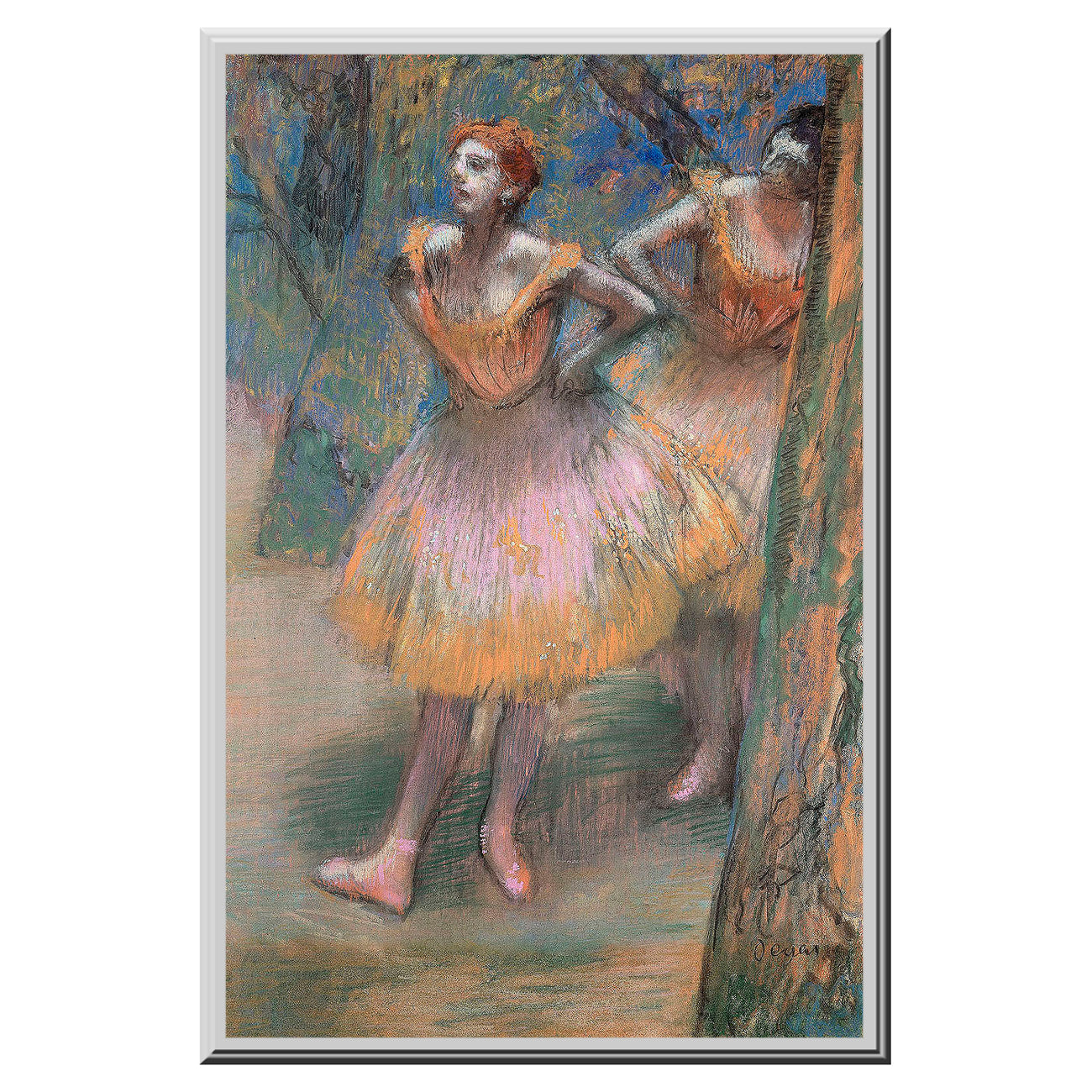 Two Dancers by Edgar Degas