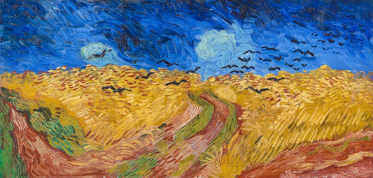 Wheatfield with Crows (1890) by Vincent van Gogh