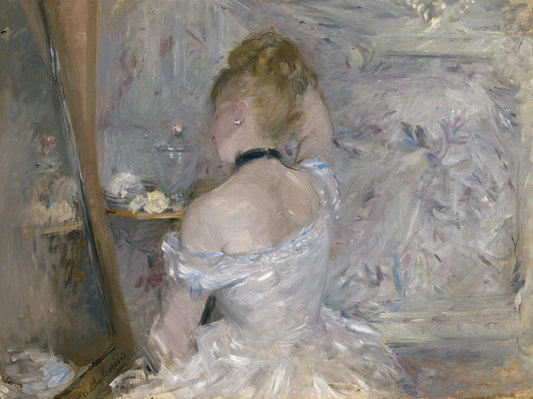 Woman at Her Toilette by Berthe Morisot 1841-1895