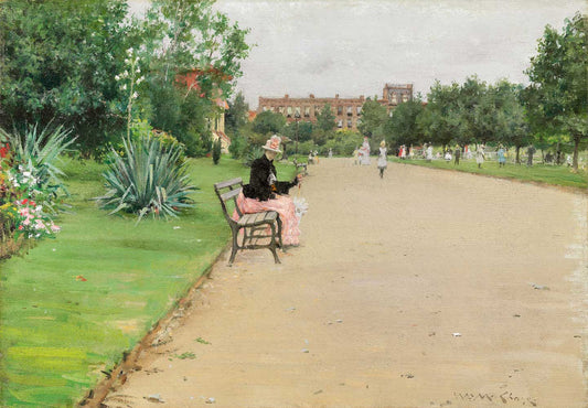 A City Park - William Chase