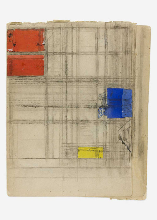 Study for a Composition by Piet Mondrian