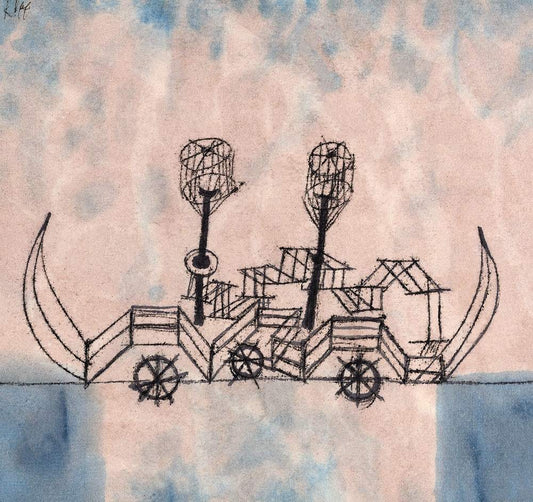 Alter Dampfer (Old Steamboat) (1922) by Paul Klee