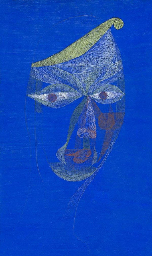 Bildnis eines Asiaten (Portrait of an Oriental) (1924) by Paul Klee
