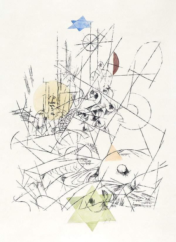 Hope and Destruction (Zerstörung und Hoffnung) (1916) by Paul Klee