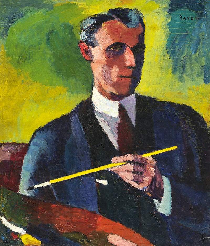 Self-Portrait (1910–1913) by Henry Sayen