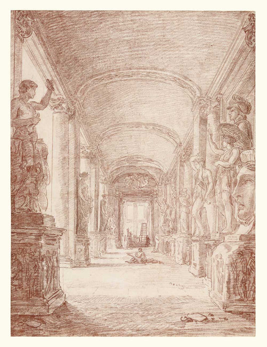 Drawing by Hubert Robert 1765