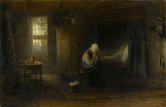 Alone in the World by Jozef Israëls 1878