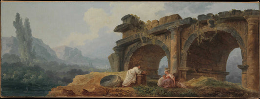 Arches in Ruins by Hubert Robert 1750