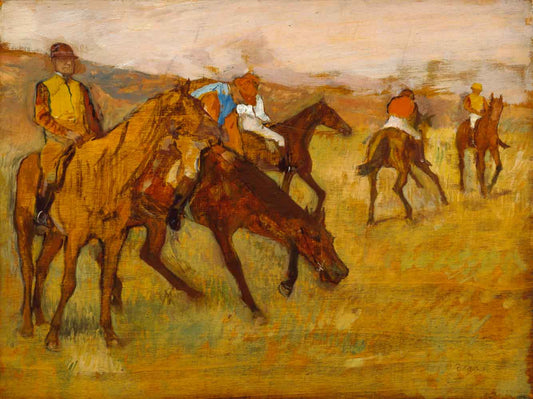 Before the Race by Edgar Degas 1882