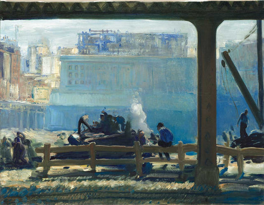 Blue Morning by George Bellows 1909