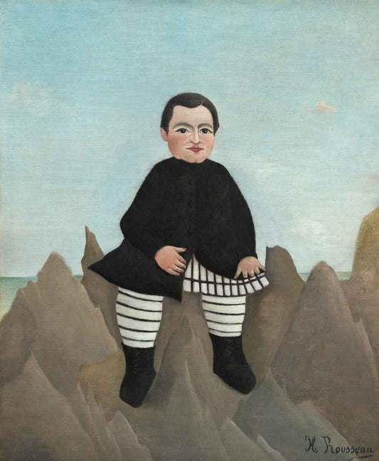 Boy on the Rocks by Edourd Manet 1889