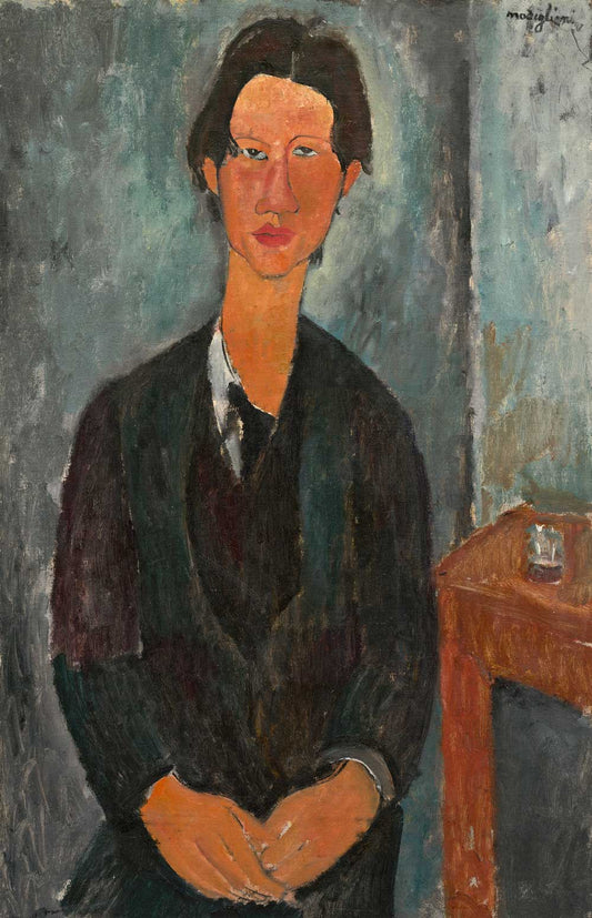 Chaim Soutine by Amedeo Modigliani 1917