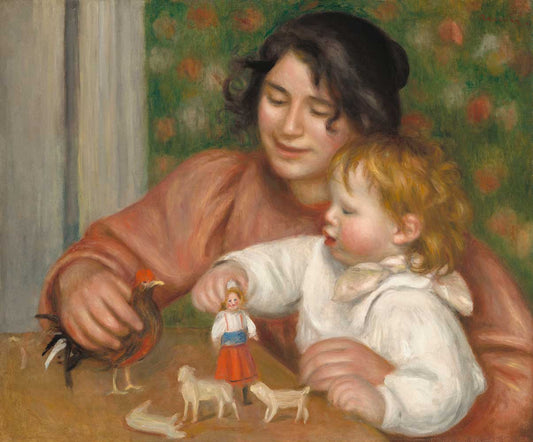 Child with Toys by Auguste Renoir 1896
