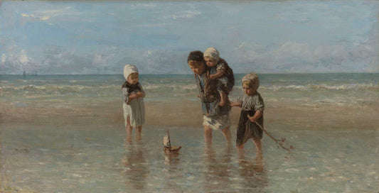 Children of the Sea by Jozef Israëls 1872