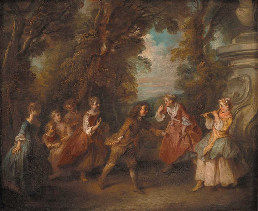 Children Playing by Nicolas Lancret 1730