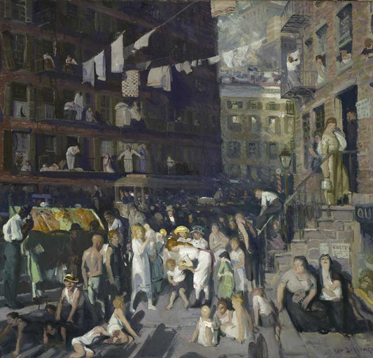 Cliff Dwellers by George Bellows 1913