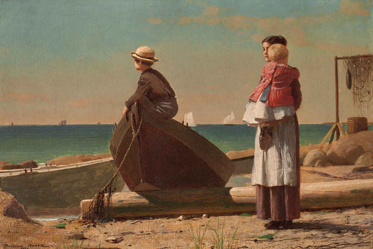 Dad's Coming! by Winslow Homer 1873