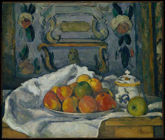 Dish of Apples by Paul Cézanne 1877