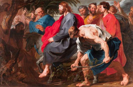 Entry of Christ into Jerusalem by Anthony van Dyck 1617