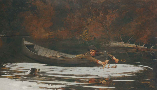 Hound and Hunter by Winslow Homer 1892