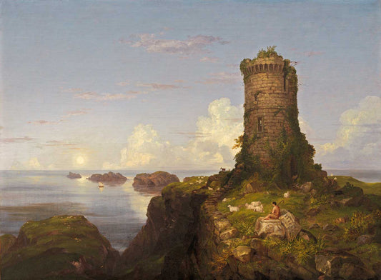Italian Coast by Thomas Cole 1838