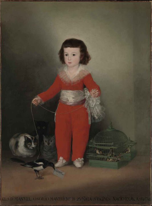 Manuel Osorio Manrique de Zuñiga by Francisco de Goya 1788