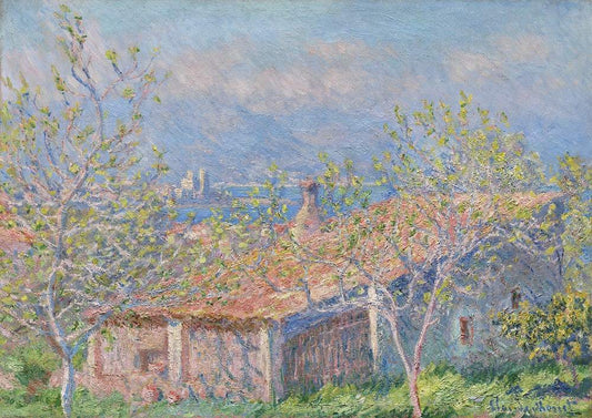 Gardener's House at Antibes (1888) by Claude Monet