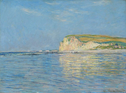 Low Tide at Pourville, near Dieppe (1882) by Claude Monet