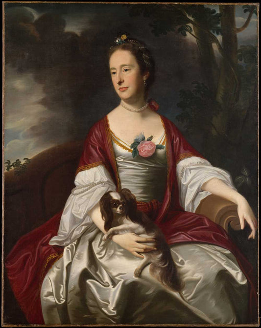 Mrs. Jerathmael Bowers by John Singleton Copley 1763