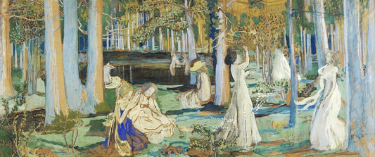 The Sacred Wood by Maurice Denis (1870-1943)