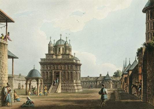 Church and Convent of St. Mary by Luigi Mayer (1755-1803)