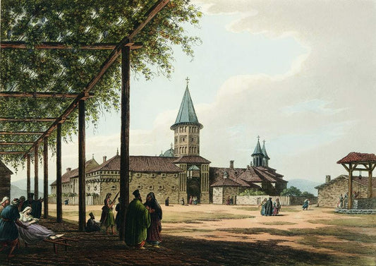 Entrance to the Convent of St. Mary by Luigi Mayer (1755-1803)