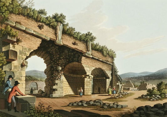 Temple of Diana Ruins by Luigi Mayer (1755-1803)