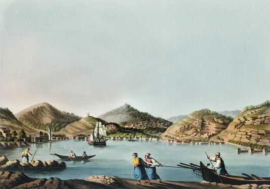 Western Harbour of the Island of Samos by Luigi Mayer (1755-1803)