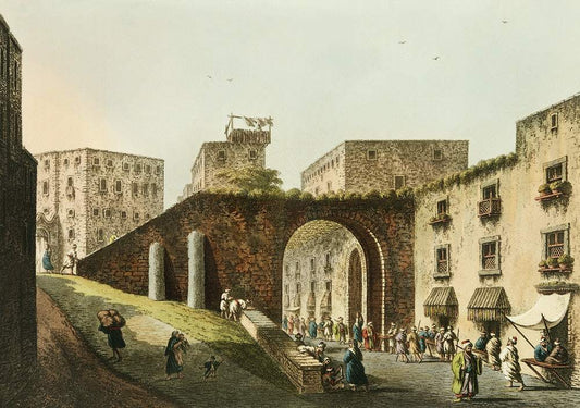 Part of Jerusalem by Luigi Mayer (1755-1803)