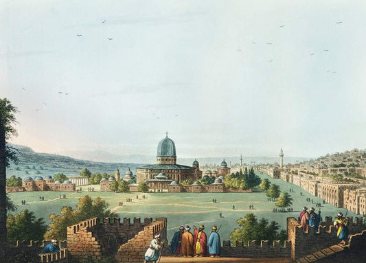 Temple of Solomon by Luigi Mayer (1755-1803)